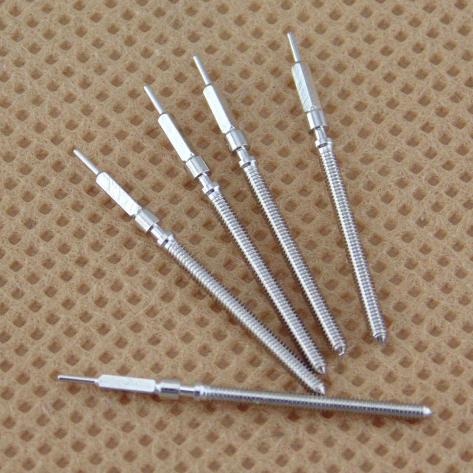 5Pack Watch Winding Stem Adjust Rod Bar For Seagull ST36 ETA 6497 6498 Movement