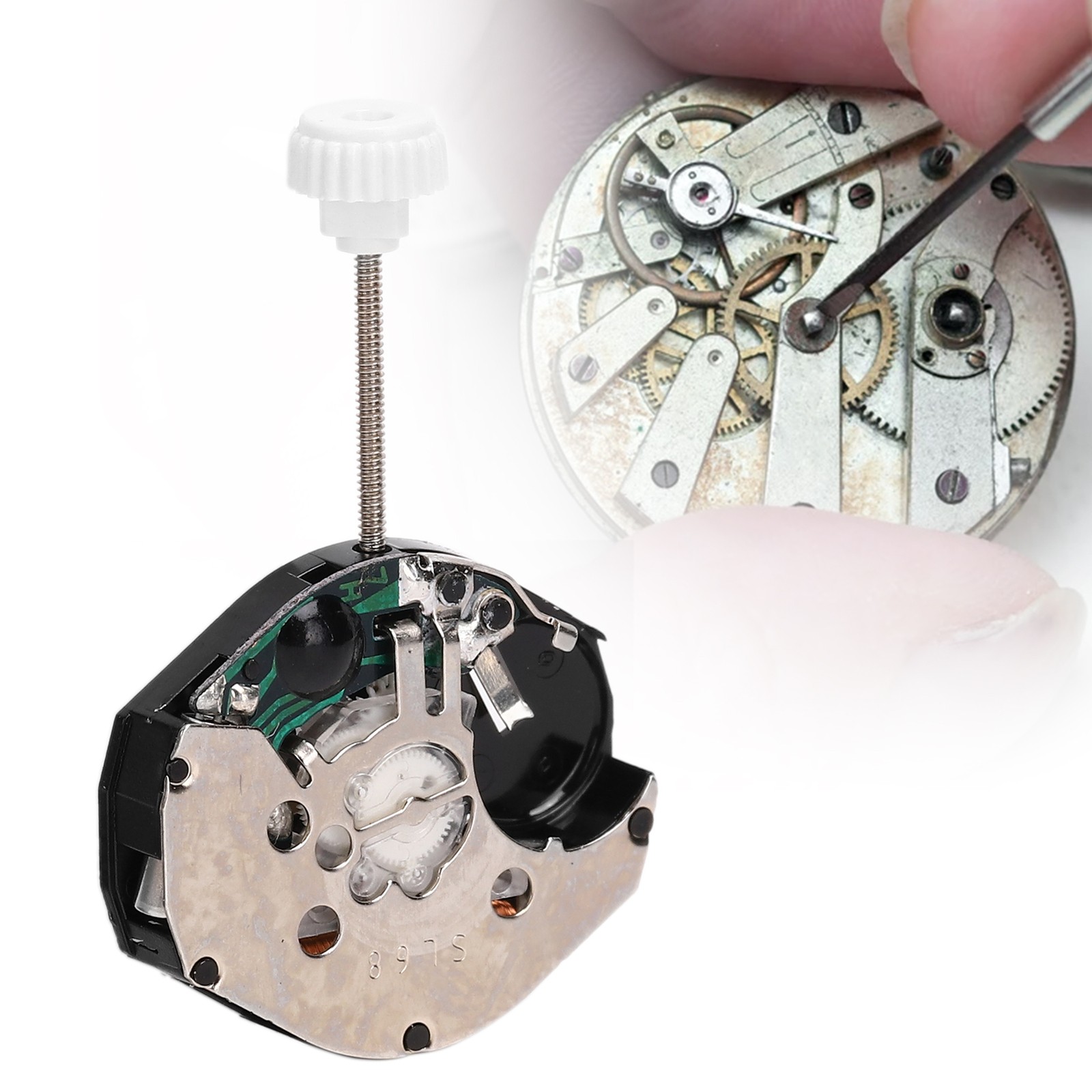 SL68 SUNON New One Quartz Watch Movement 6 3/4×8 Ligne Chinese Parts Replace