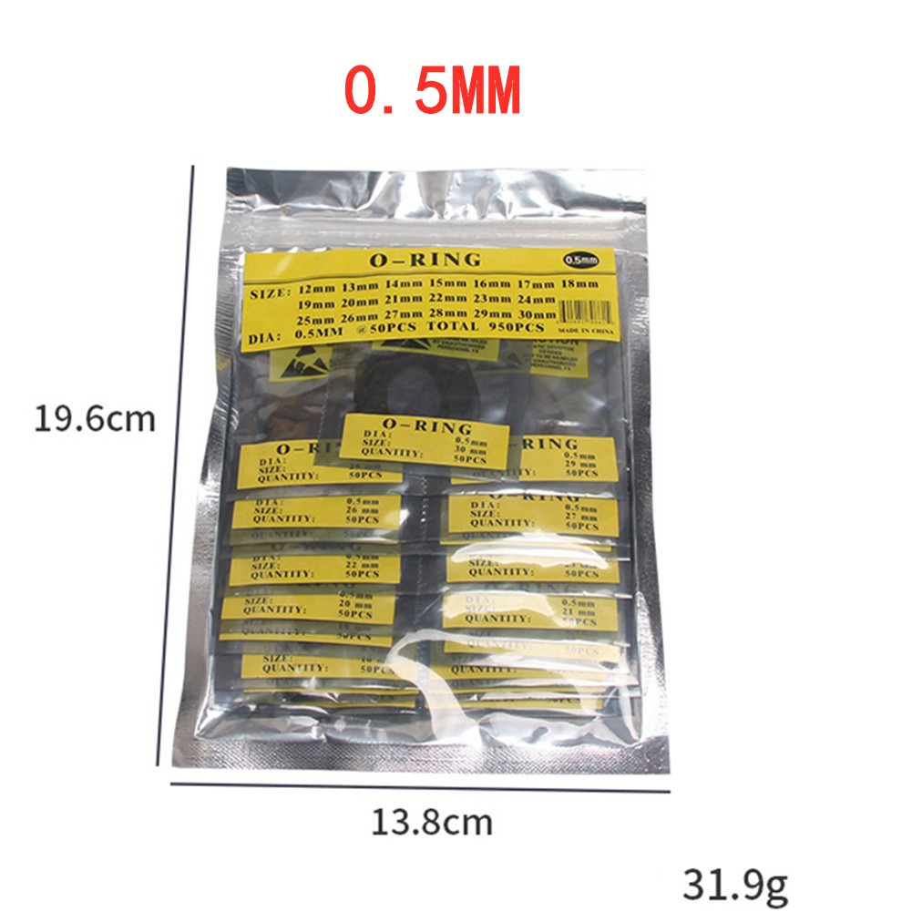 1Bag Waterproof Rubber O-Ring Watch Gasket Seal Back Case Watchmaker DIY Tools