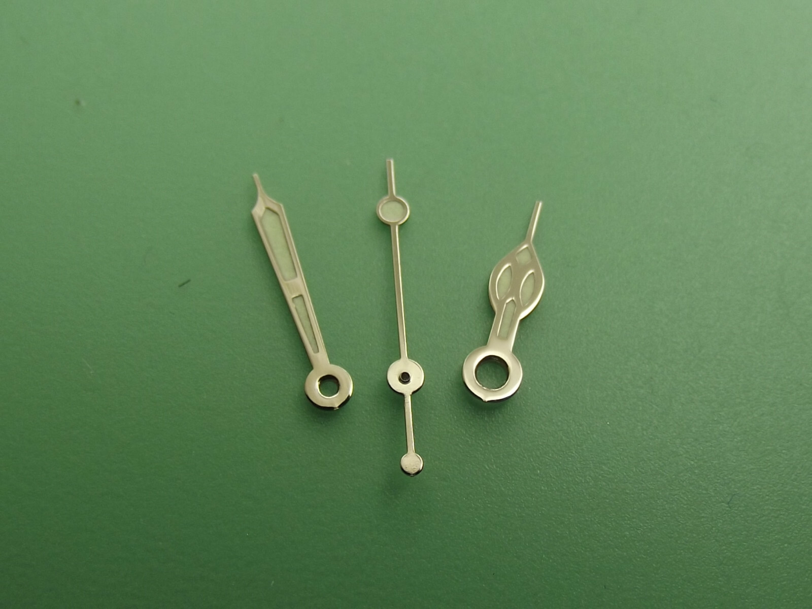 Silver Colour Cathedral Style Watch Hands Set 120/70/20 Fits Many Movements 10mm