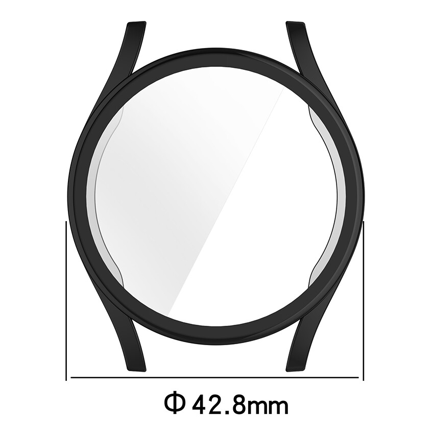 Protective Case Soft Gel TPU Full Cover for Samsung Galaxy Watch 7 40mm/44mm