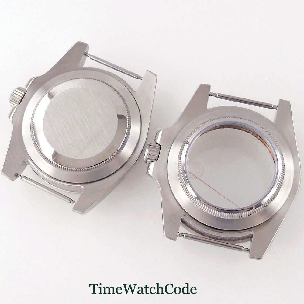 39mm Sapphire Glass Watch Case Fits NH35 PT5000 ETA2824 Miyota8215 821A DG2813