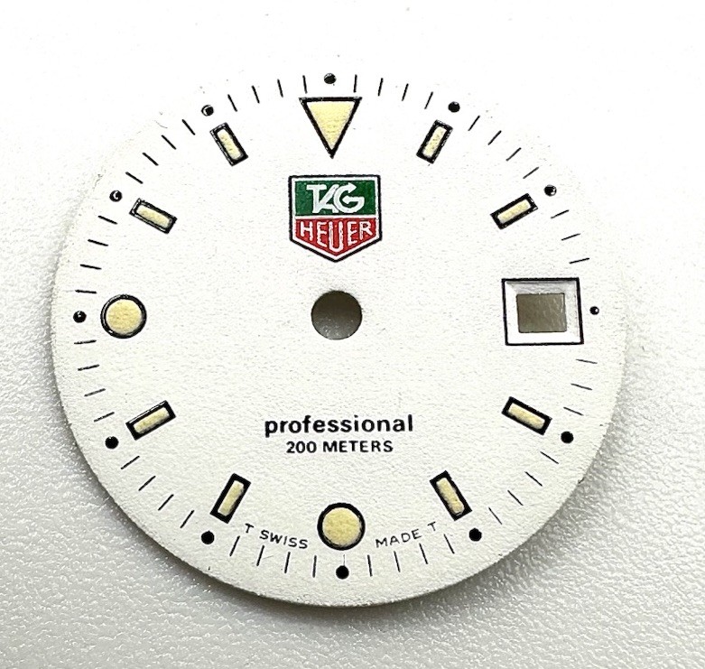 Tag Heuer WD1422, BB0615 Professional 200 19.0mm White Dial Fit Eta 956.112