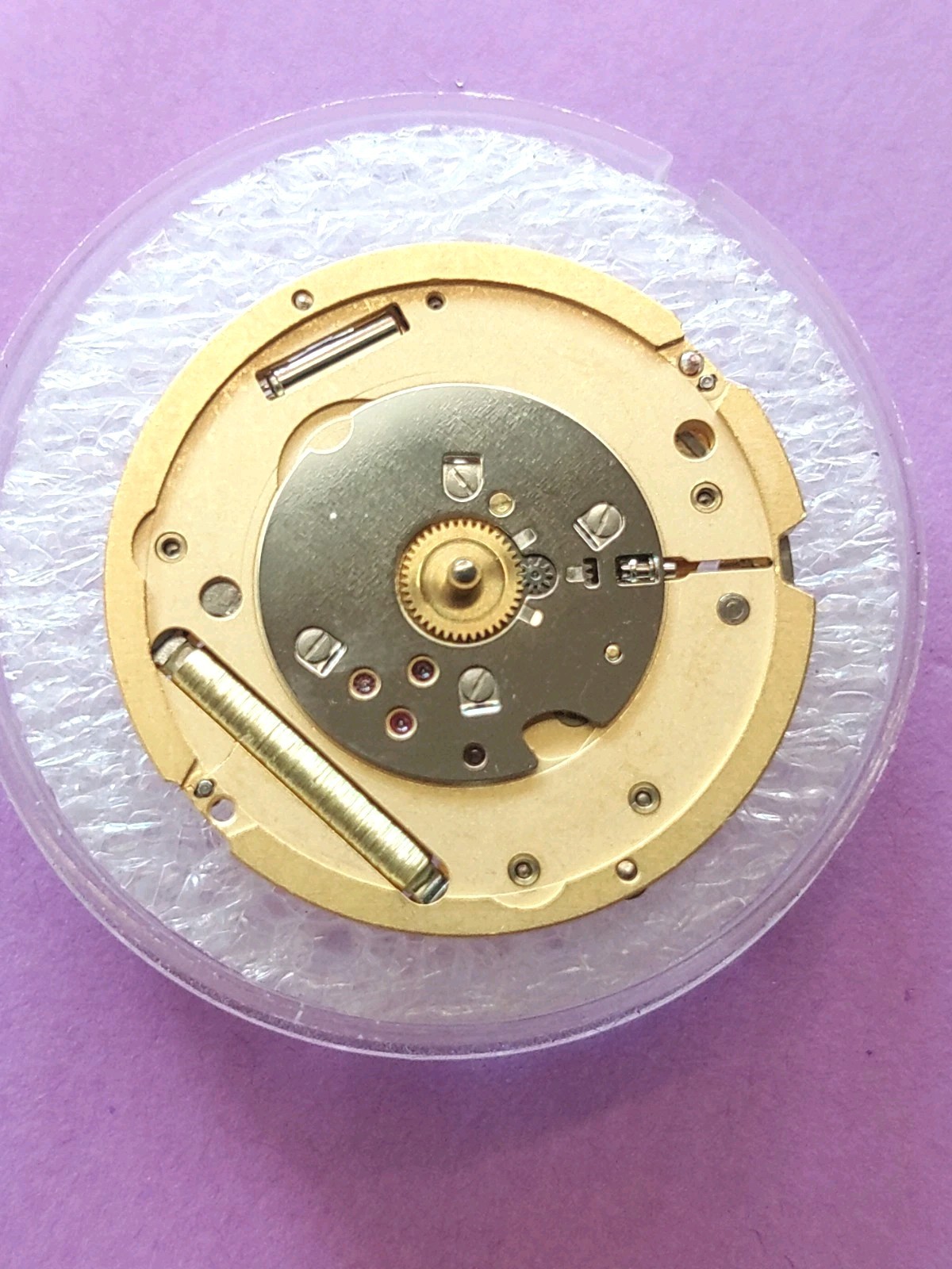 NOS Ronda 1004 Swiss 10 Jewel 2 Hand Movement. Sets,Runs, Keeping Time 24Hr
