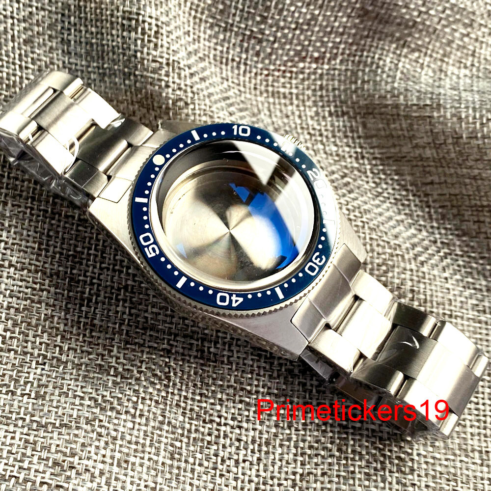 300M Watch Dive Case Steel Strap Sapphire Glass Fit NH35 ETA2824 PT5000 Movement