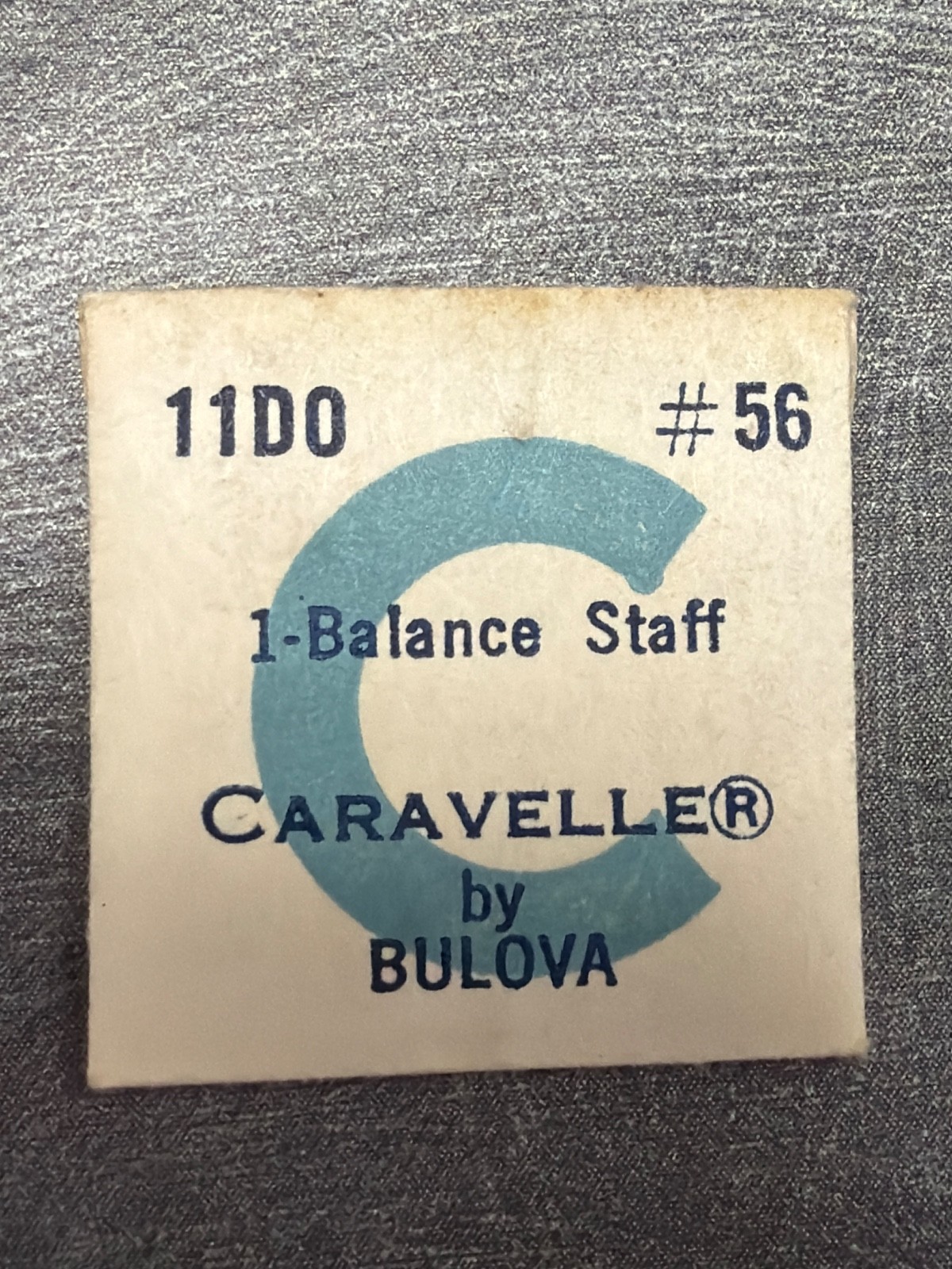 CARAVELLE by Bulova – Balance Staff – Various Calibers