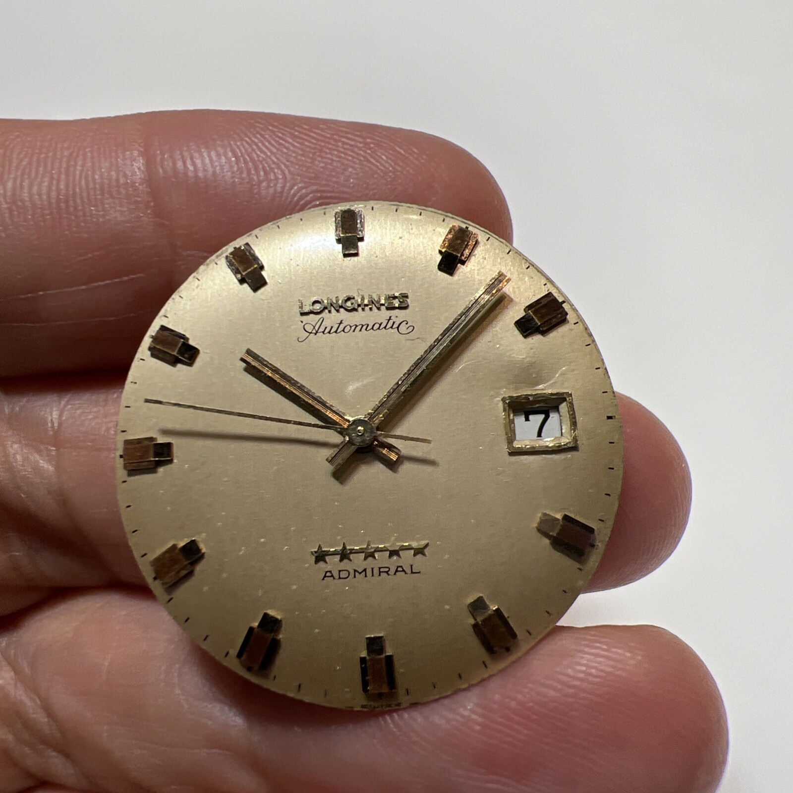 longines watch Movement Cal 505 Admiral Automatike Calendar 17 J Swiss Men’s