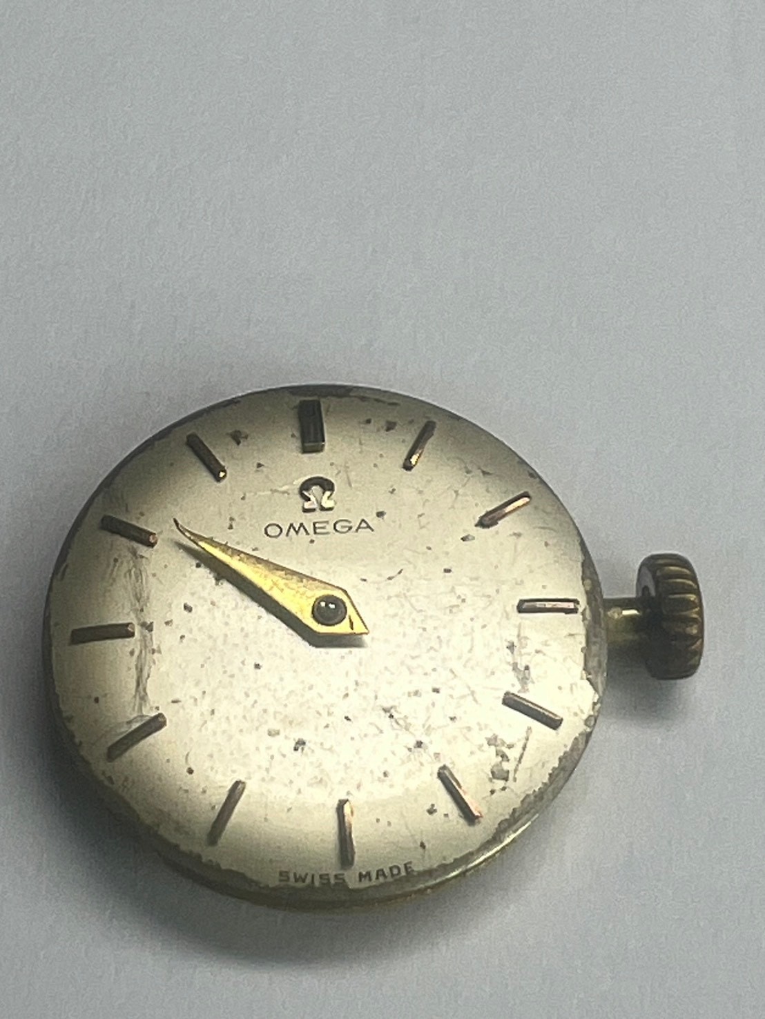 115. Omega cal 244 movement part good balance