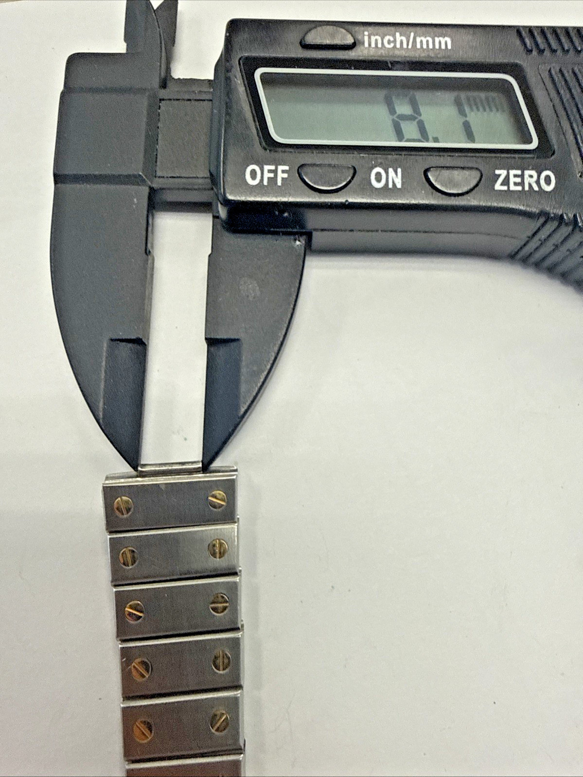 Cartier Santos Bracelet Section 18k Gold And Steel Original # e12398