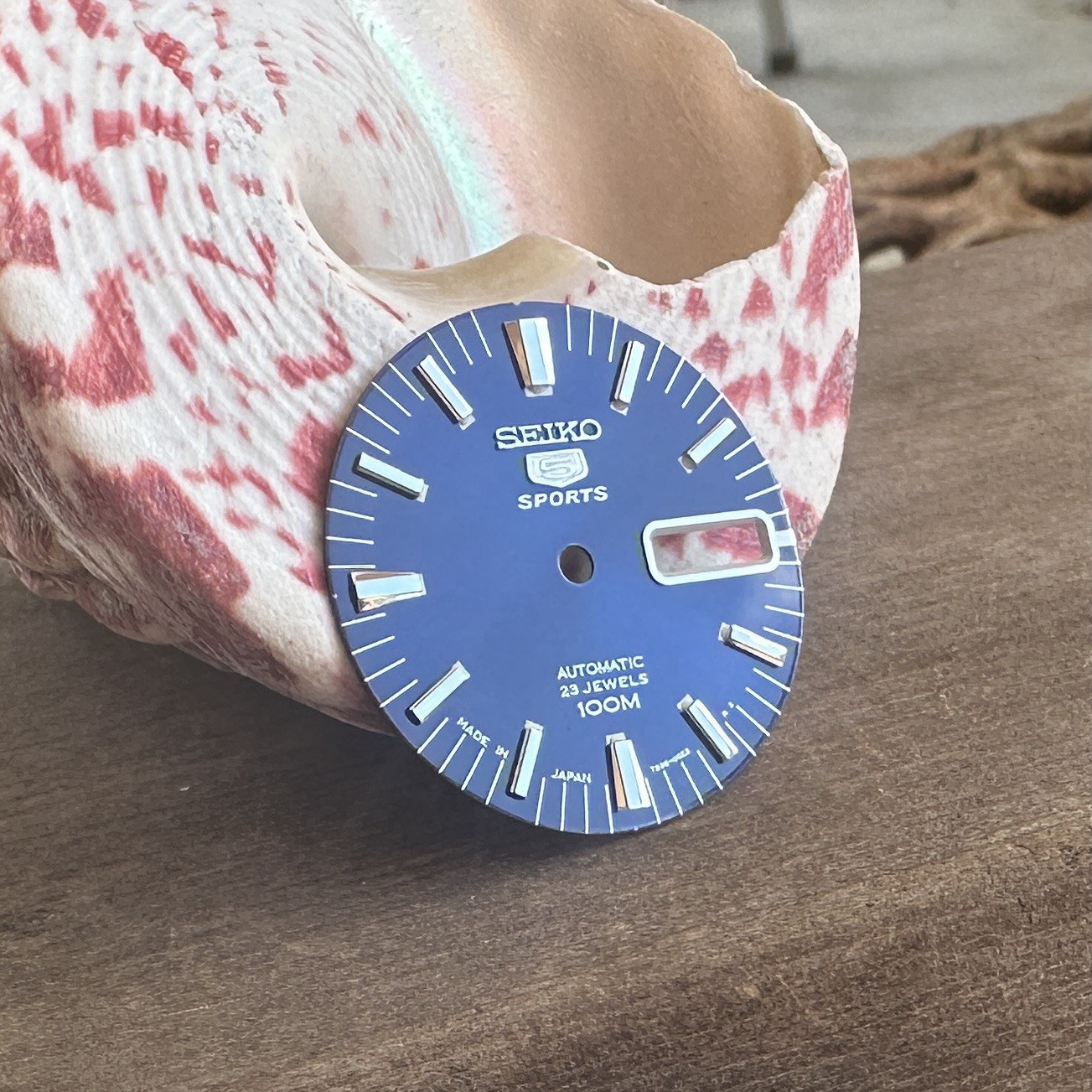 Genuine Seiko [Blue & Silver] Dial take off from Made in Japan SNZH53 7S36