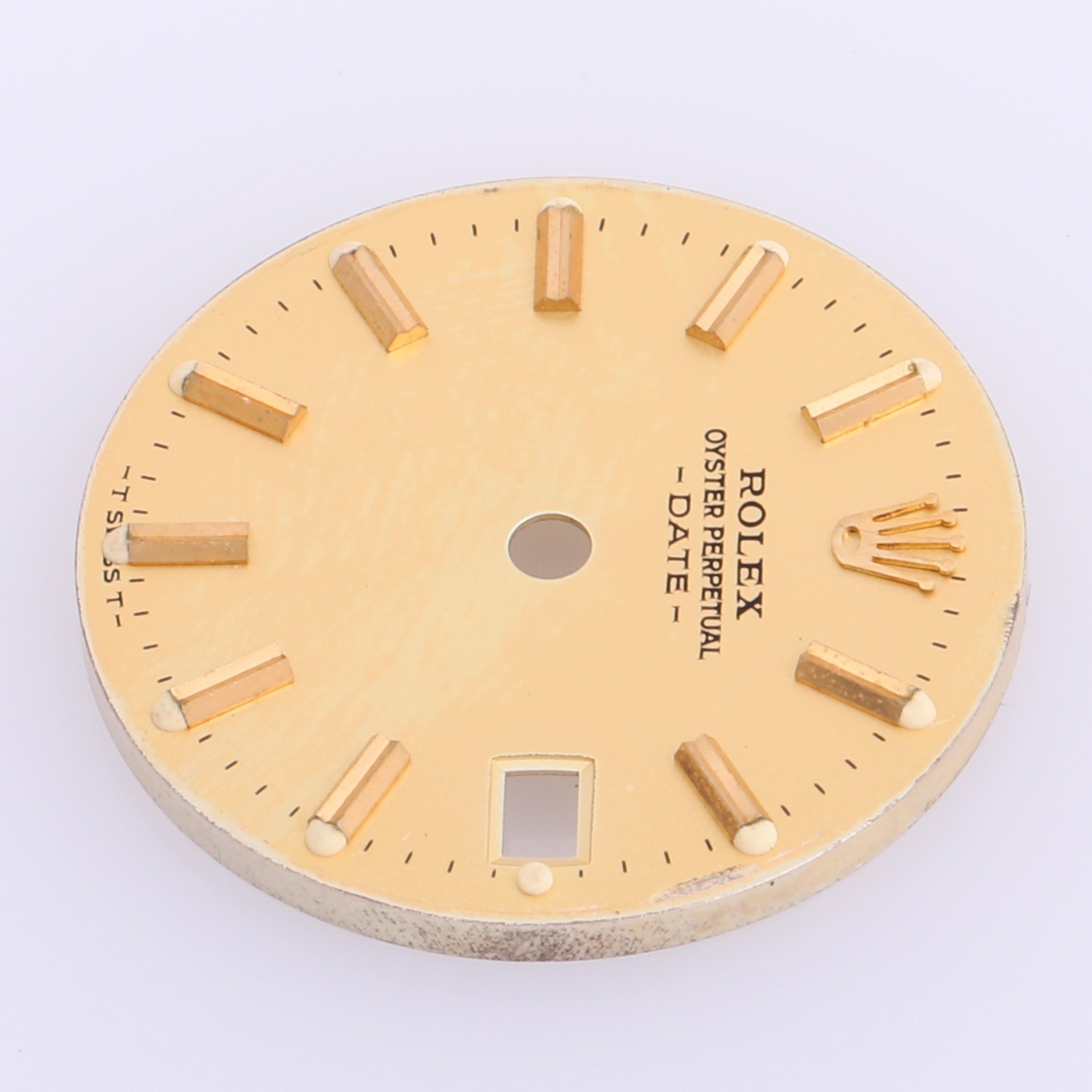 Rolex Lady Date 26mm Champagne Stick Dial T Swiss T 6917 69173 69178 #J31