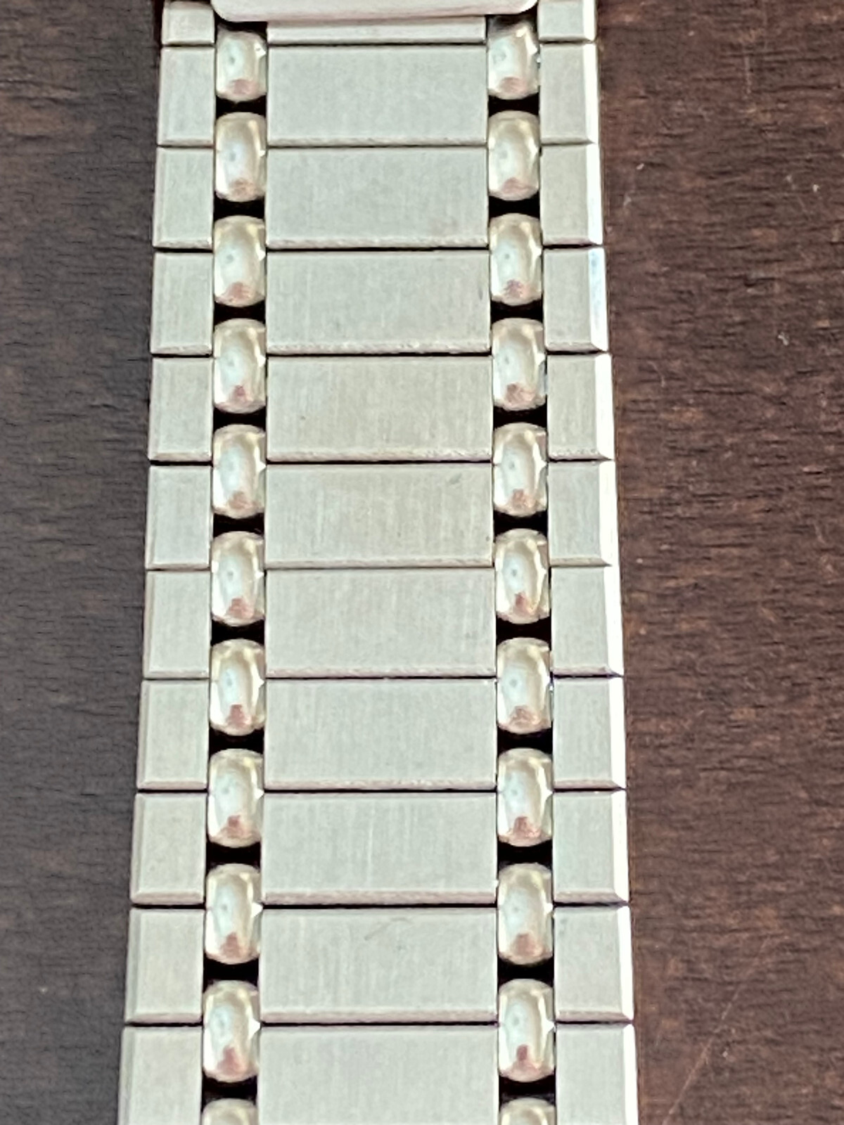 VINTAGE N.O.S. CERTINA WRIST WATCH BAND, 6315, S/S. MISSING END LINKS, 18MM