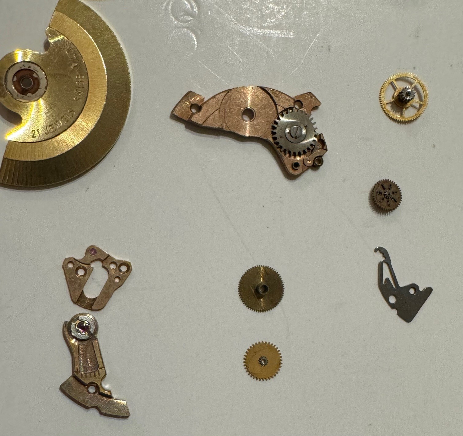 20 Spare Parts Eta 2750 2772 2788 Various Spare Parts Used Perfect condition