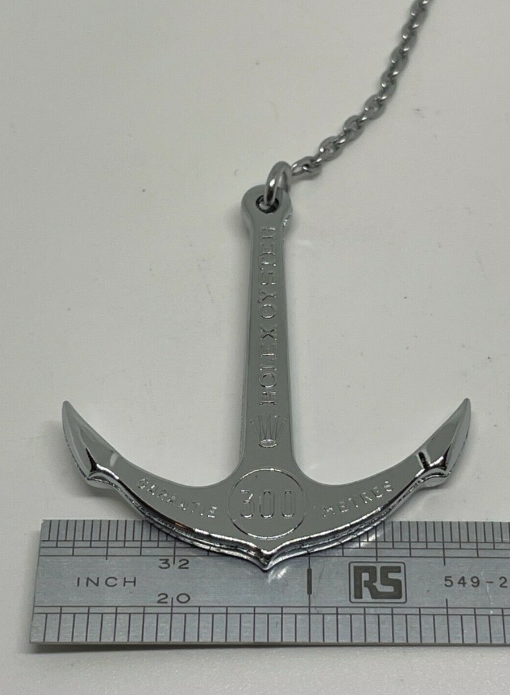 ROLEX OYSTER SUBMARINER Anchor With Chain 300 Metres