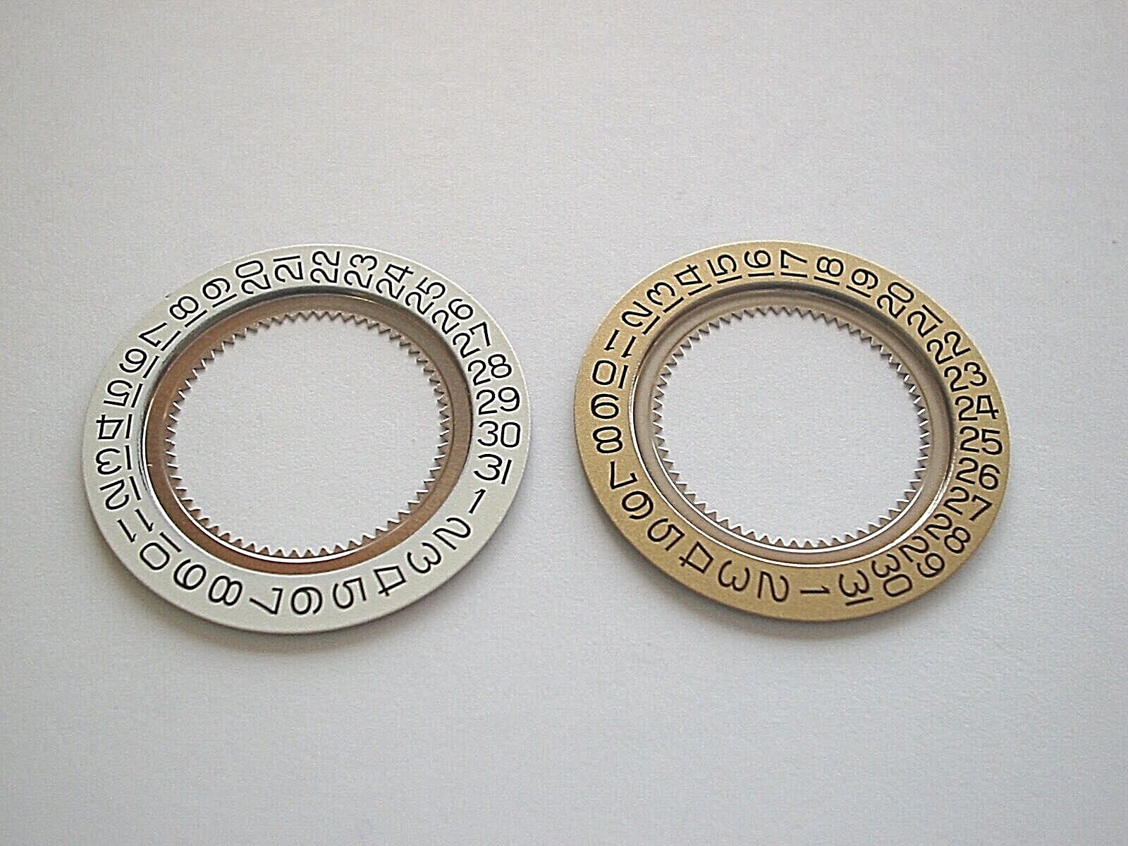 ETA 255.461, 1538, ETA 256.461 L.170.2, 1588; 2 new original date disc in y or w