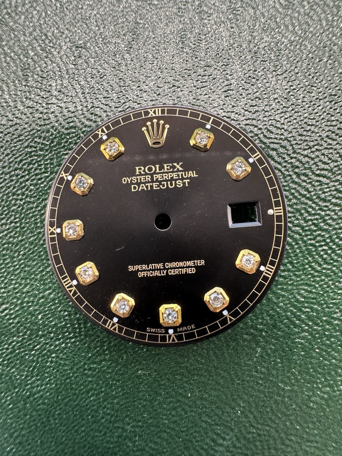 Rolex Datejust Black Diamond Dial For 16233 16013 16203 *