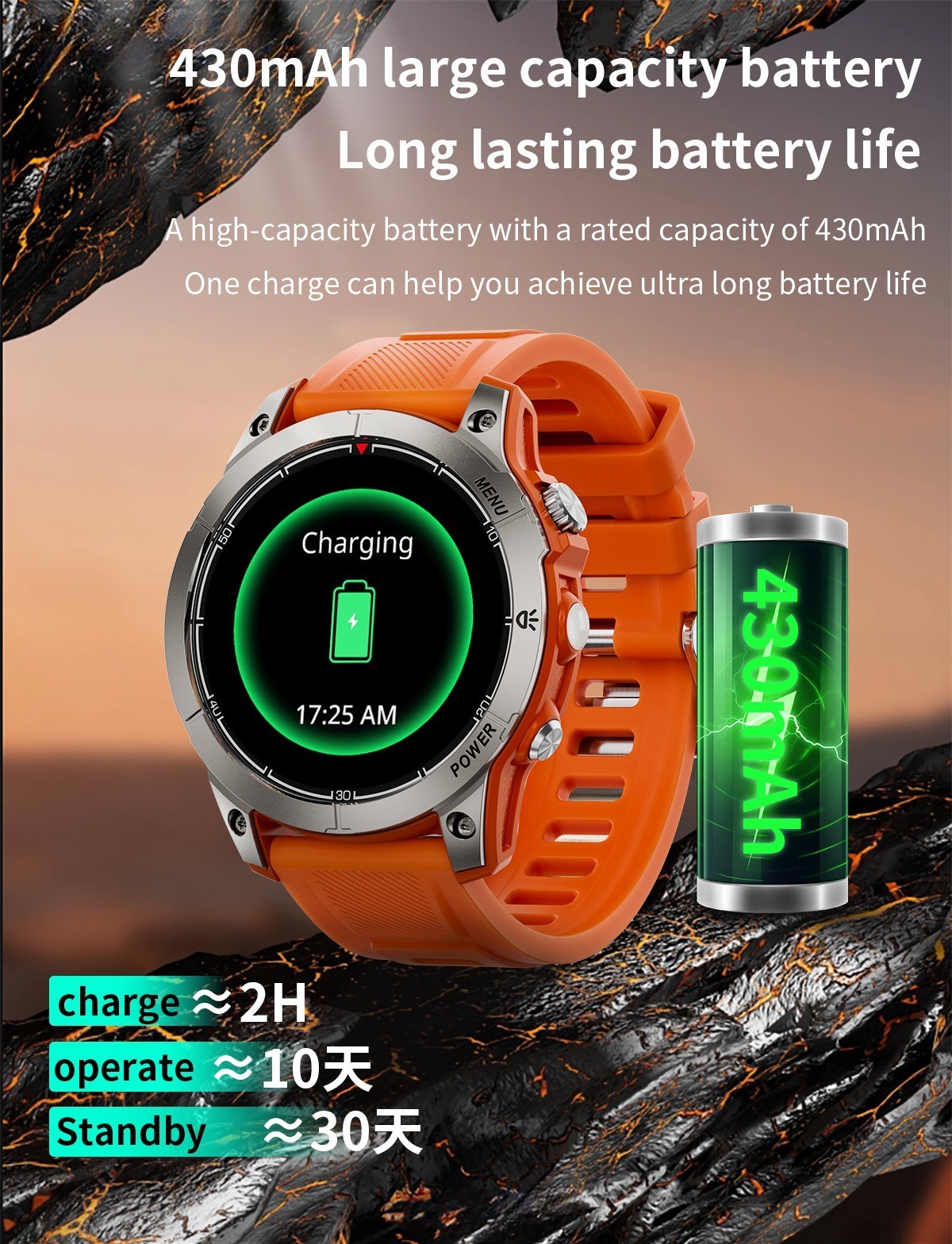 Smart Watch Sports Watch Bluetooth Smartwatch NFC Heart Monitor Waterproof Gift