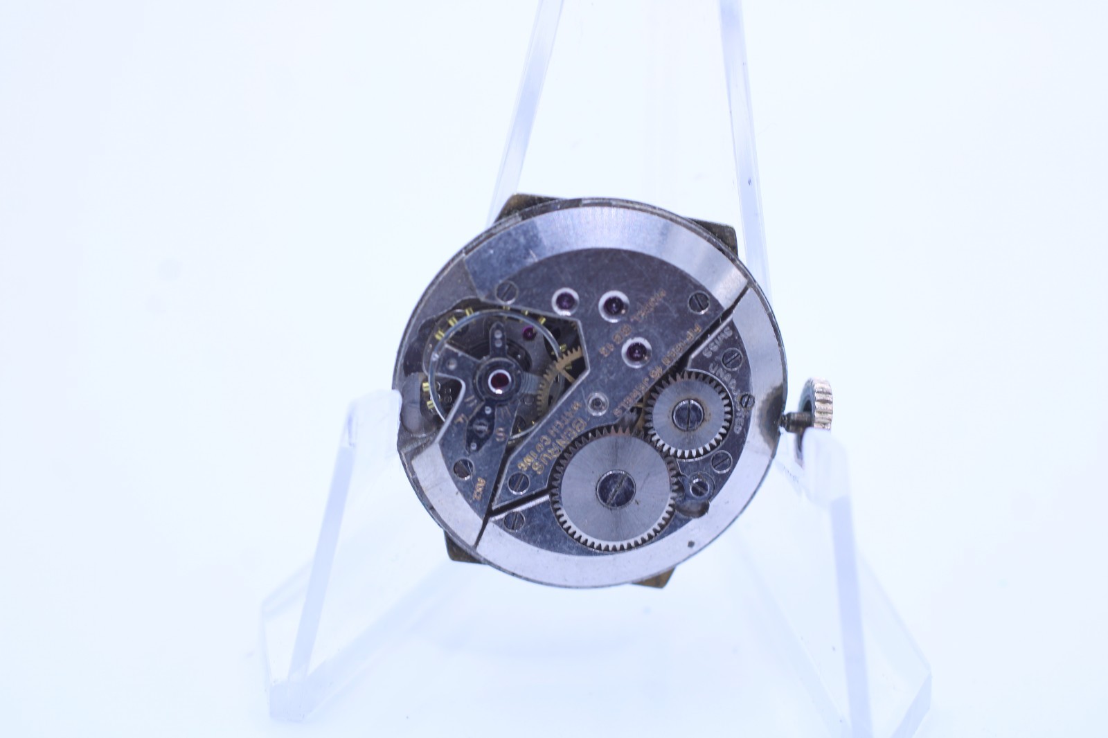 BENRUS MODEL BB13 SWISS 15j WRIST WATCH MOVEMENT GOOD BALANCE (M6)