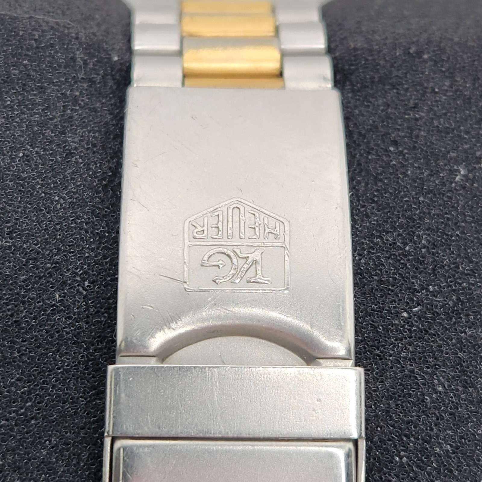 Tag Heuer Watch FOR PARTS 964.013 Gold and Silver Tone NOT WORKING