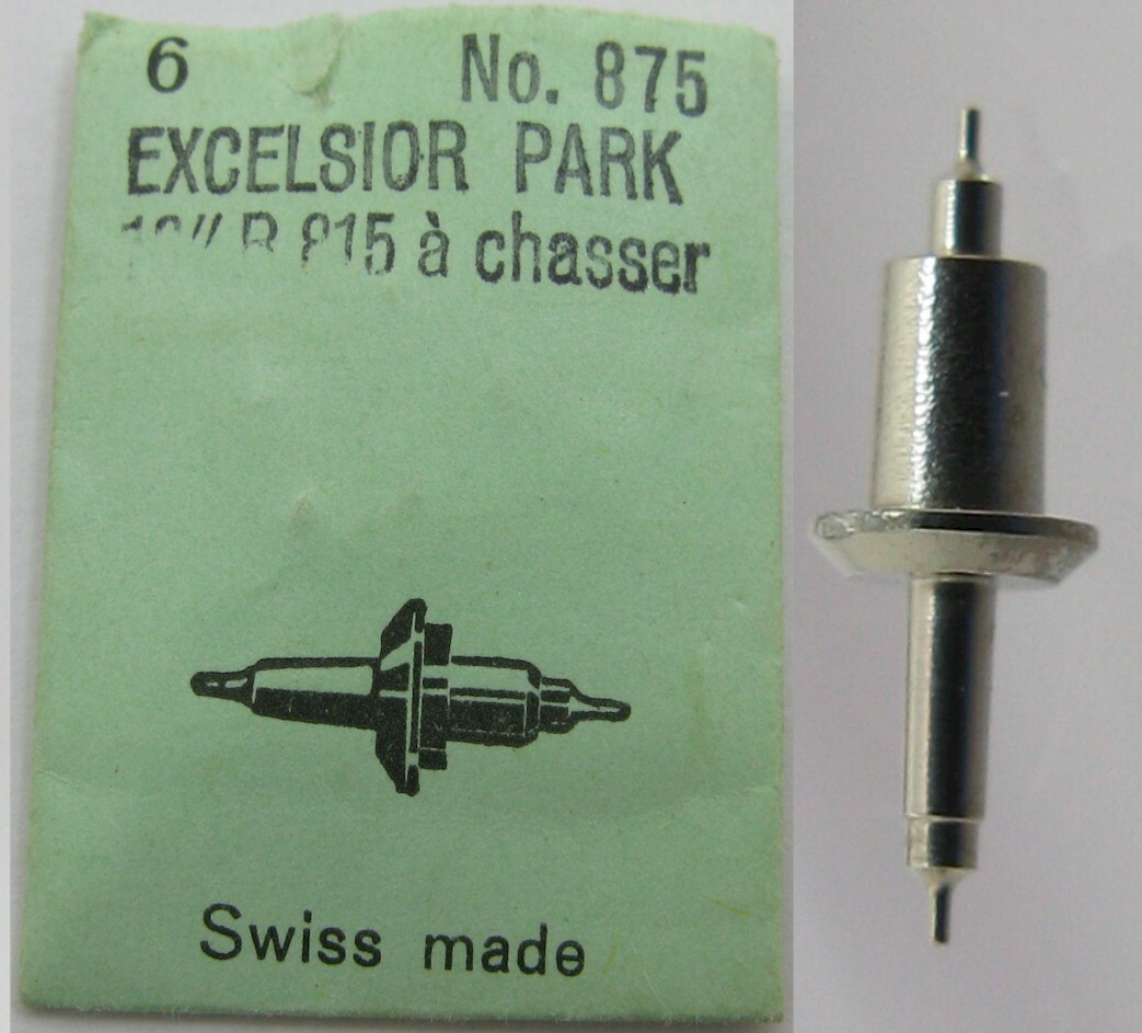 Excelsior Park 18 lignes R 815 pocket watch friction staff balance
