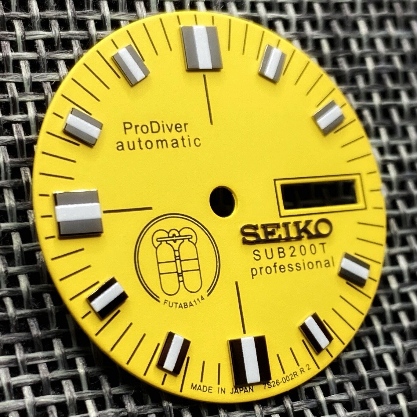New PRO DIVER YELLOW DIAL DIVERS FOR SEIKO NH36 4R36 7S26 SKX007