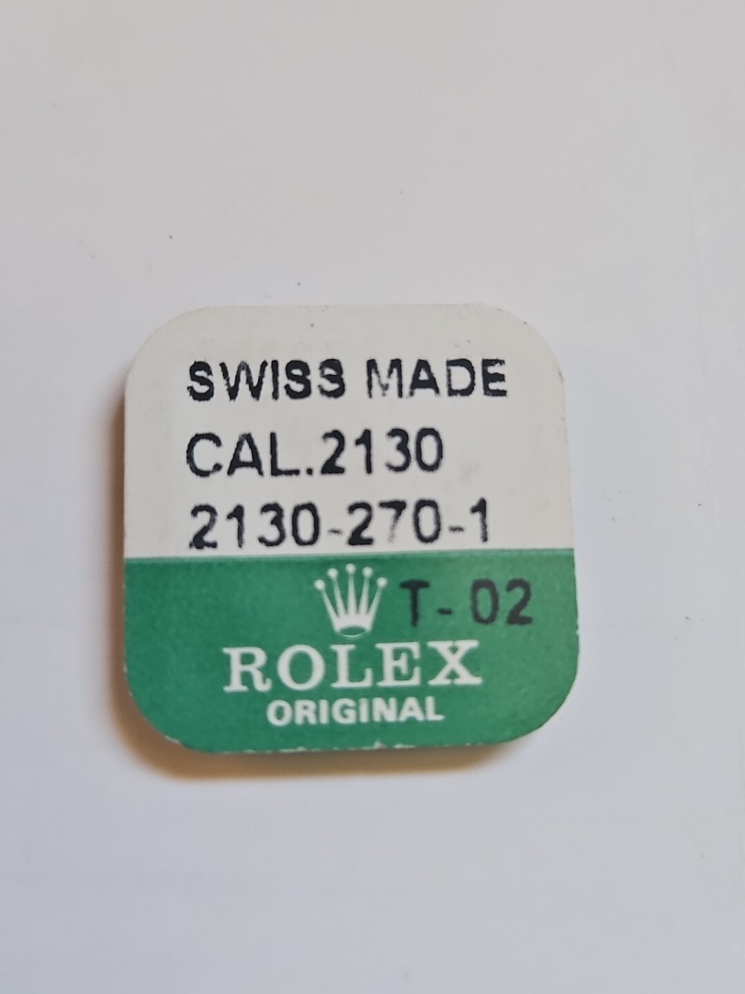 Genuine Rolex Calibre 2130 Cannon Pinion 270 – New Sealed Package