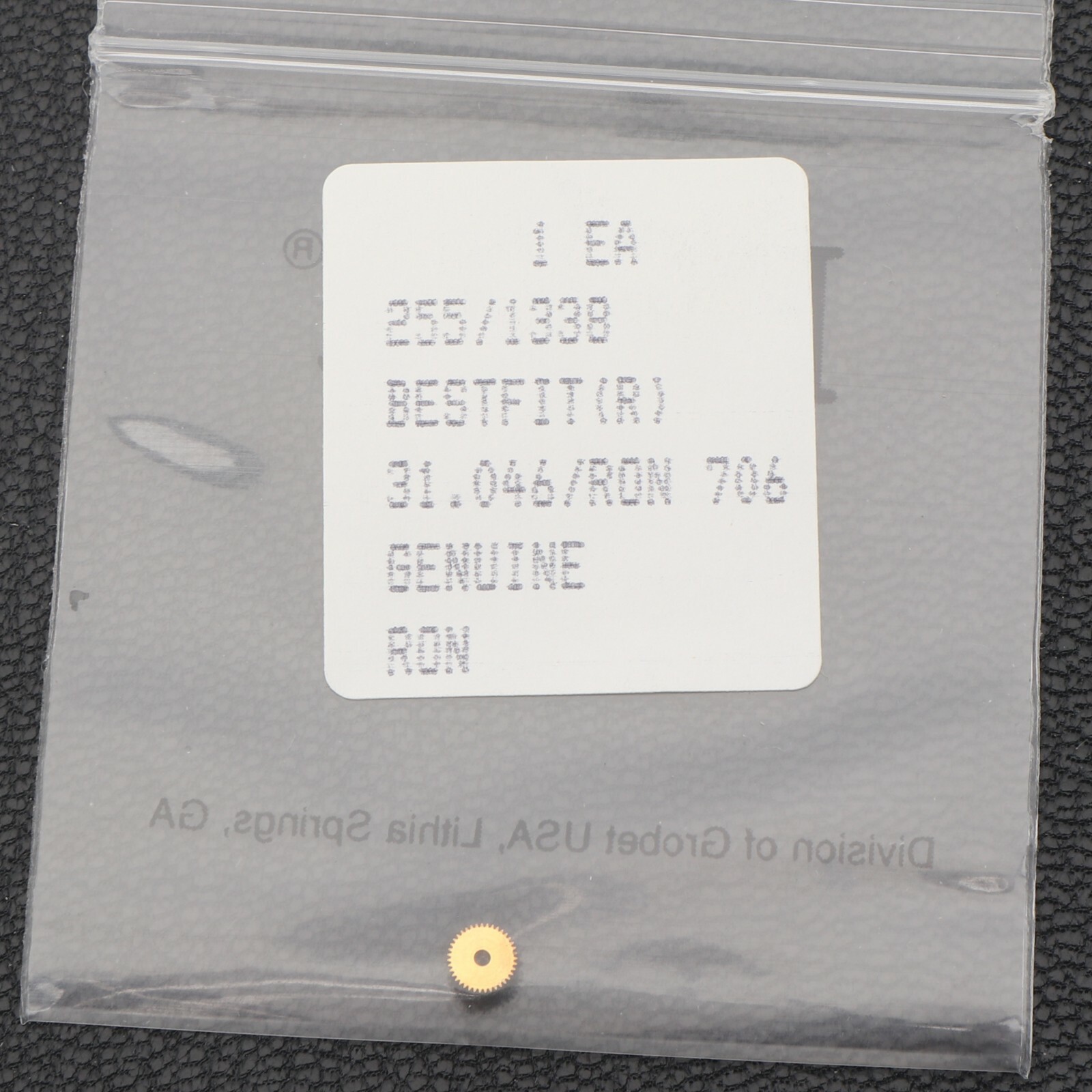Genuine Ronda 706 #255 Hour Wheel 31.046 New Old Stock Watch Part (G5D10)
