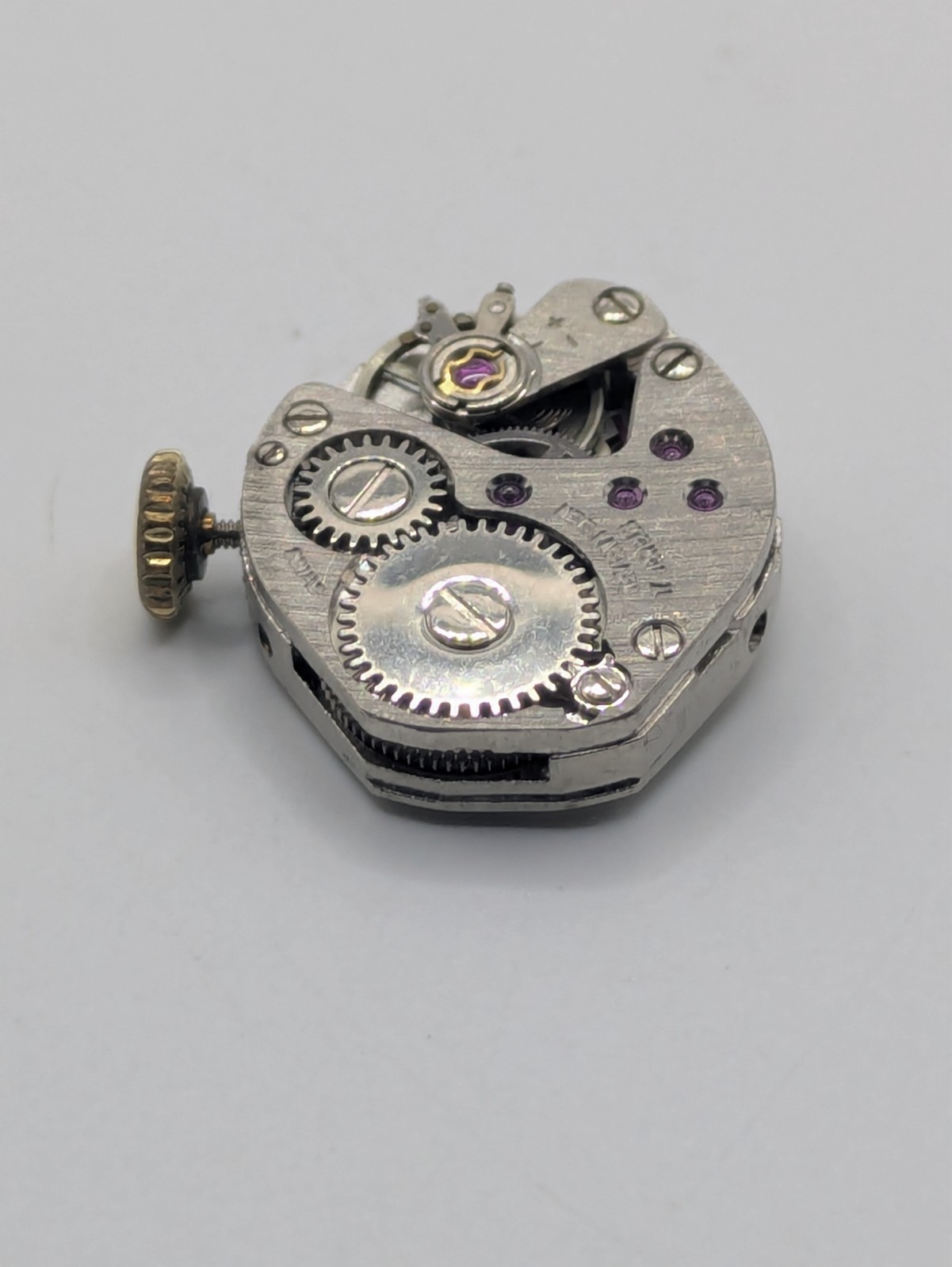 FHF ST 69-21 Perona Manual Wind Watch Movement 17 Jewels Photos/Video 18.3mm