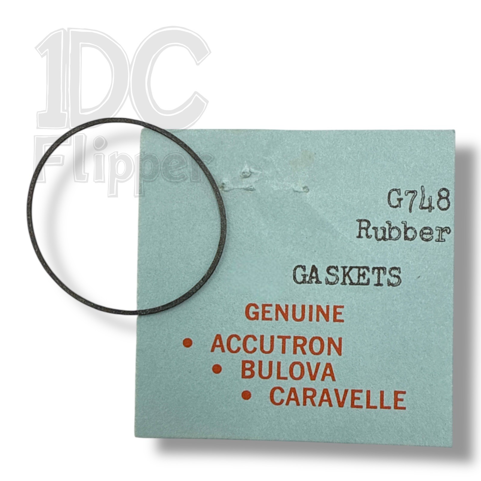 Bulova G748 Watch Gasket x 1 NOS Fits Multiple See List!