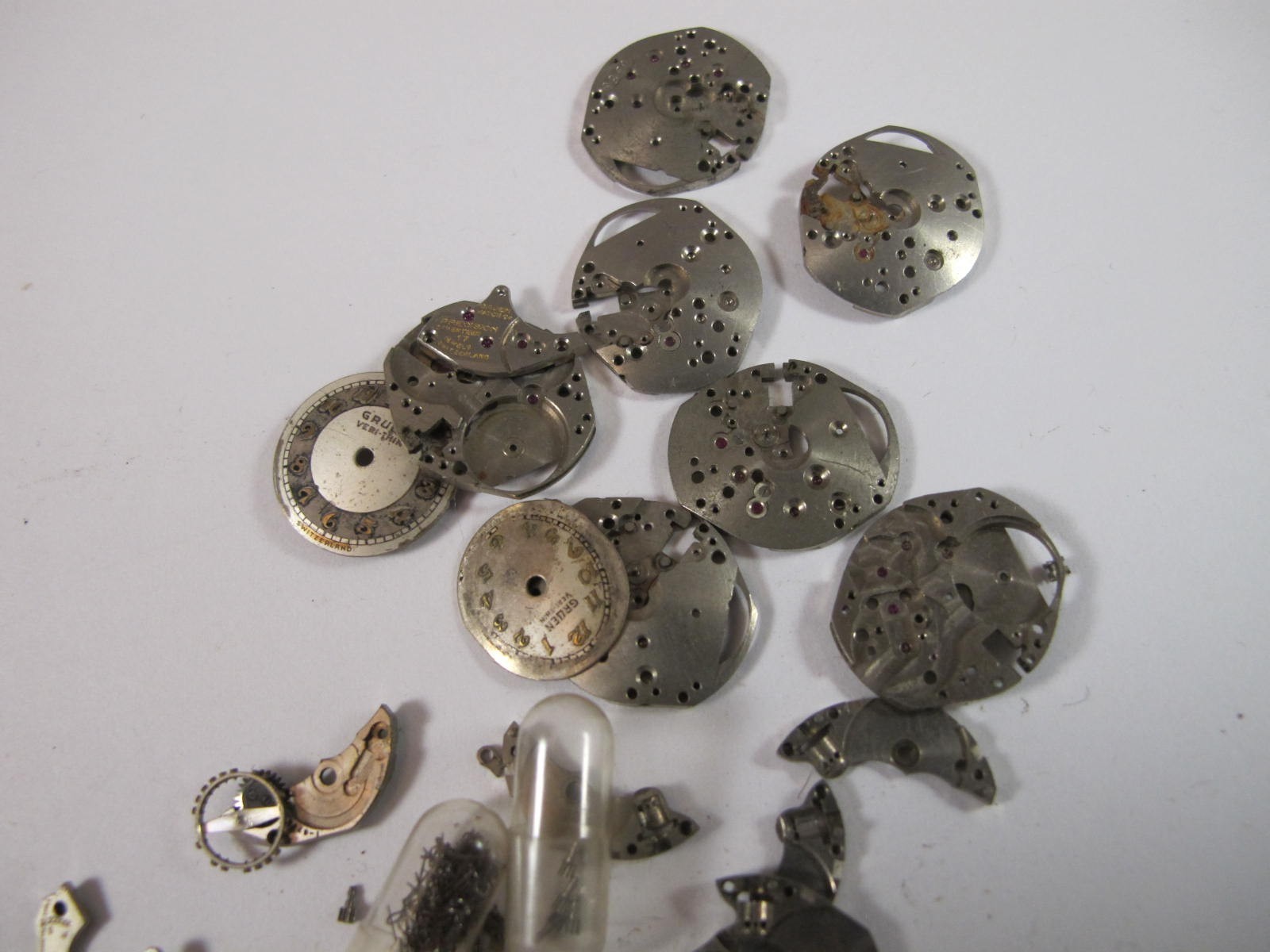 GRUEN CALIBER 215 216 WATCH MOVEMENT MATERIAL