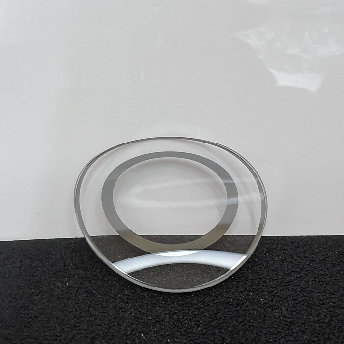 F11921 Mineral Watch Crystal Oval Shaped Glass Replacement For 5158544