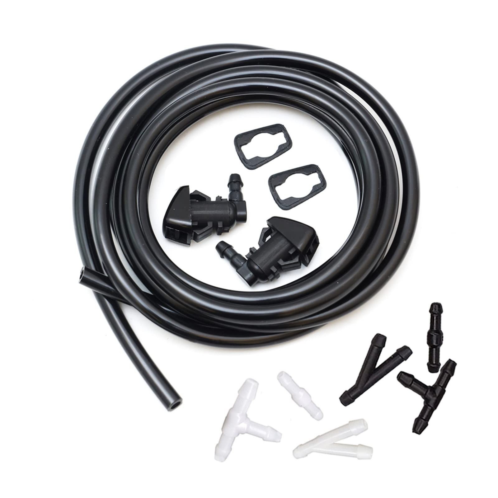 Front Windshield Washer Nozzles kit Replacement for 08-12 Jeep Liberty 06-10 …