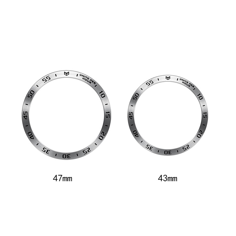 For Samsung Watch 6/6 Classic Bezel Frame Ring Case Metal Cover 40/44/43/47MM