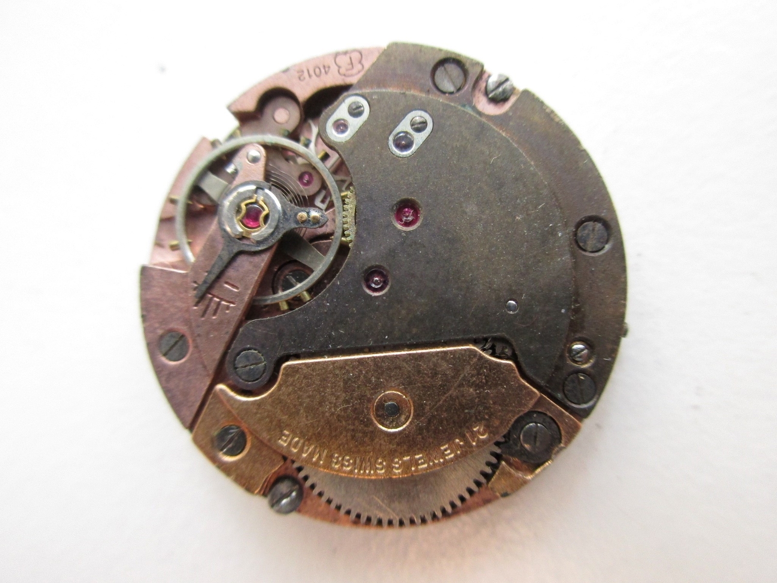 Felsa cal. 4012 Swiss watch movement – date at 3 – for parts