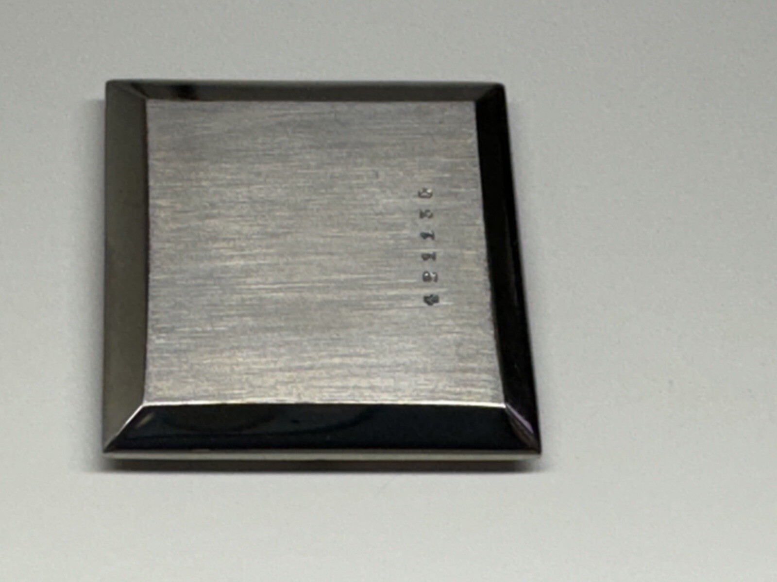 lecoultre stainless steel watch case back only