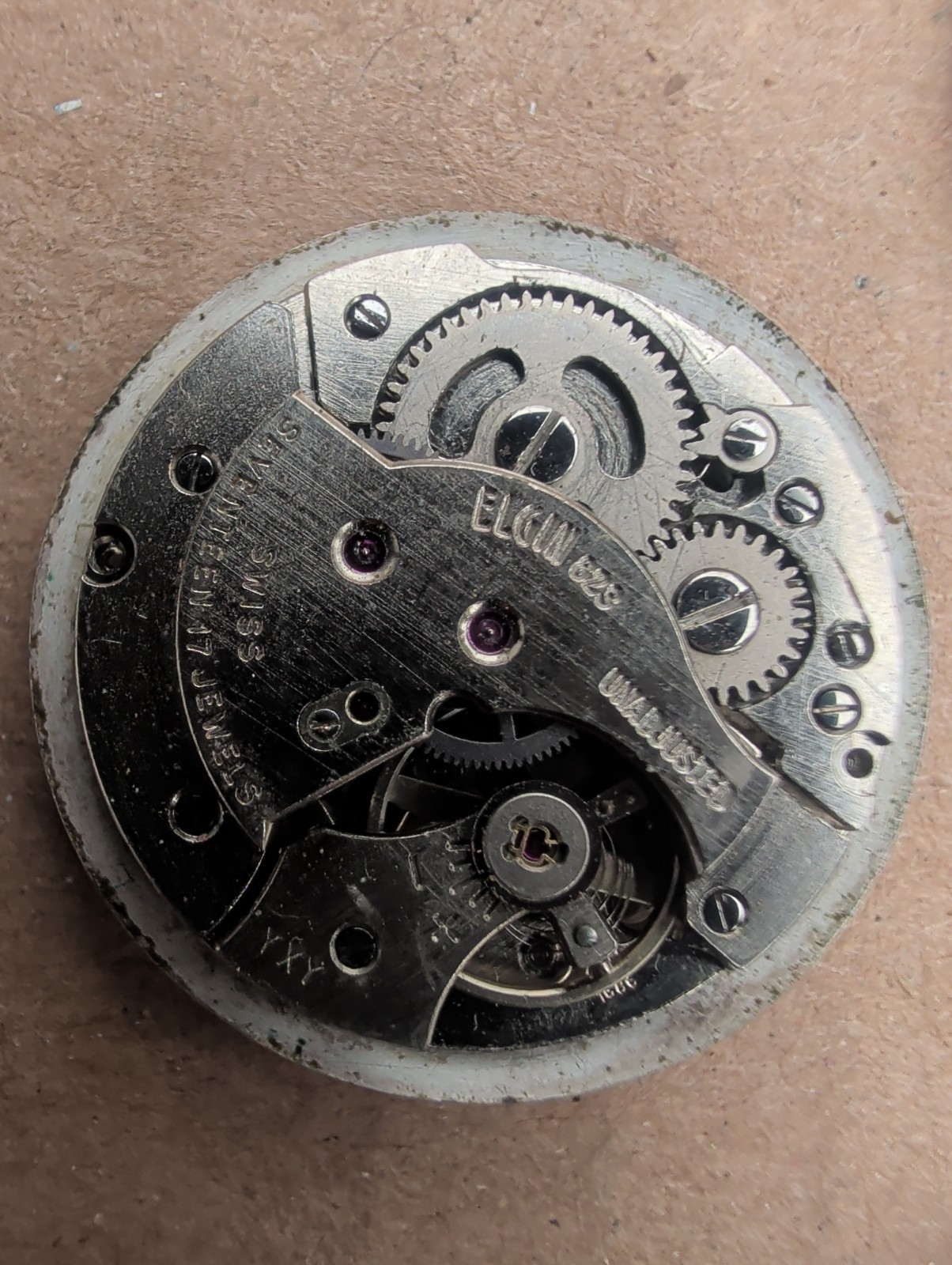 Elgin Sportsman Vintage 17 Jewels Watch Service Required for Parts or Repair