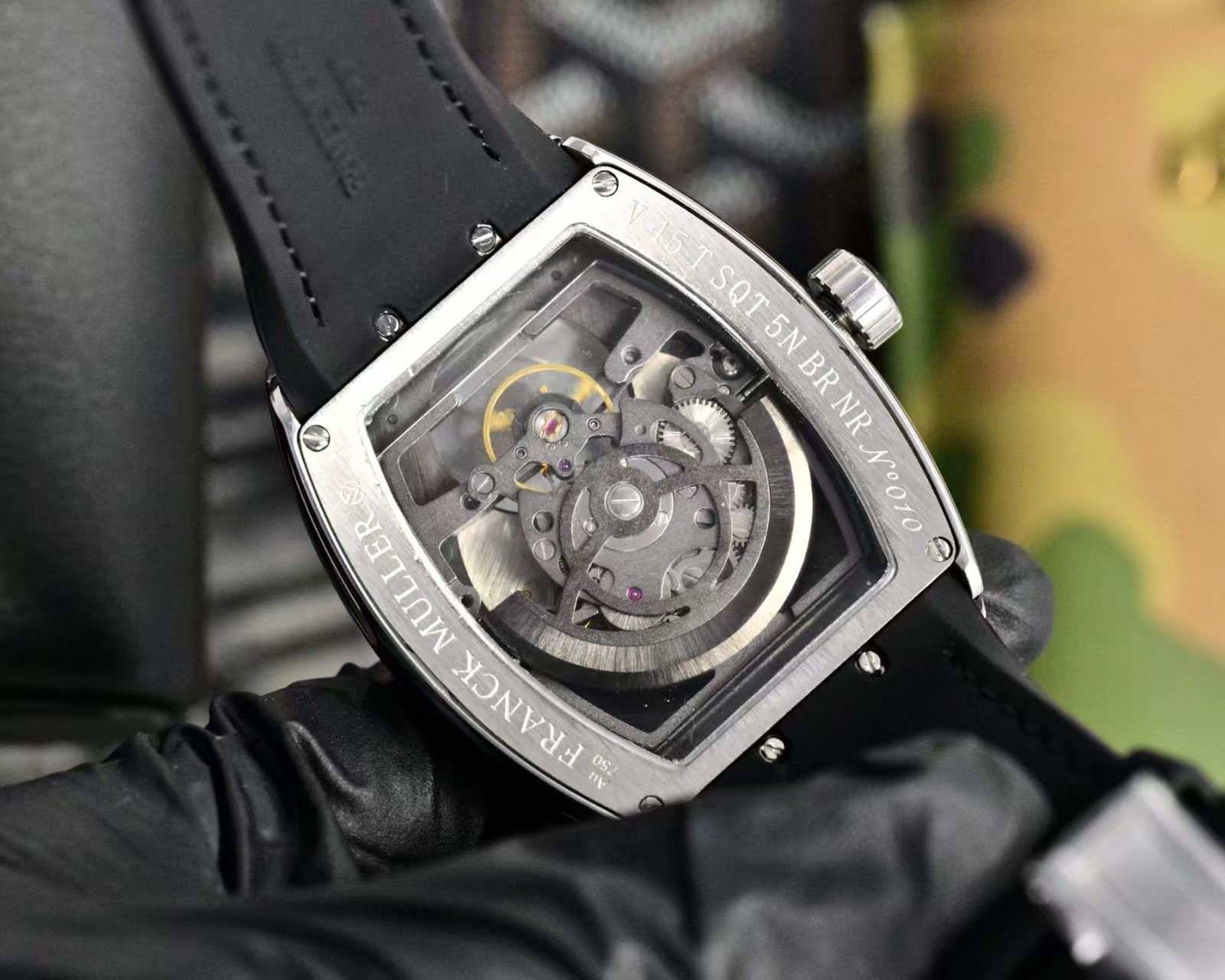 automatic mechanical stainless steel case with