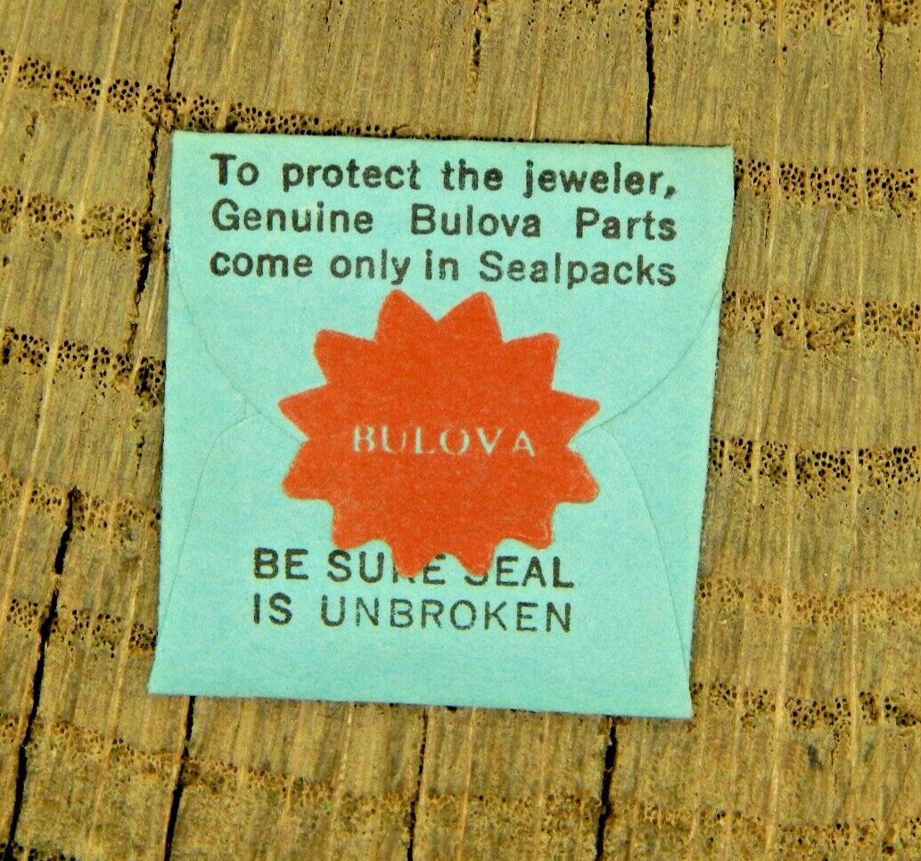 Genuine Bulova 8AH BM 3 Second Hand Watch Part 65 NEW OLD STOCK
