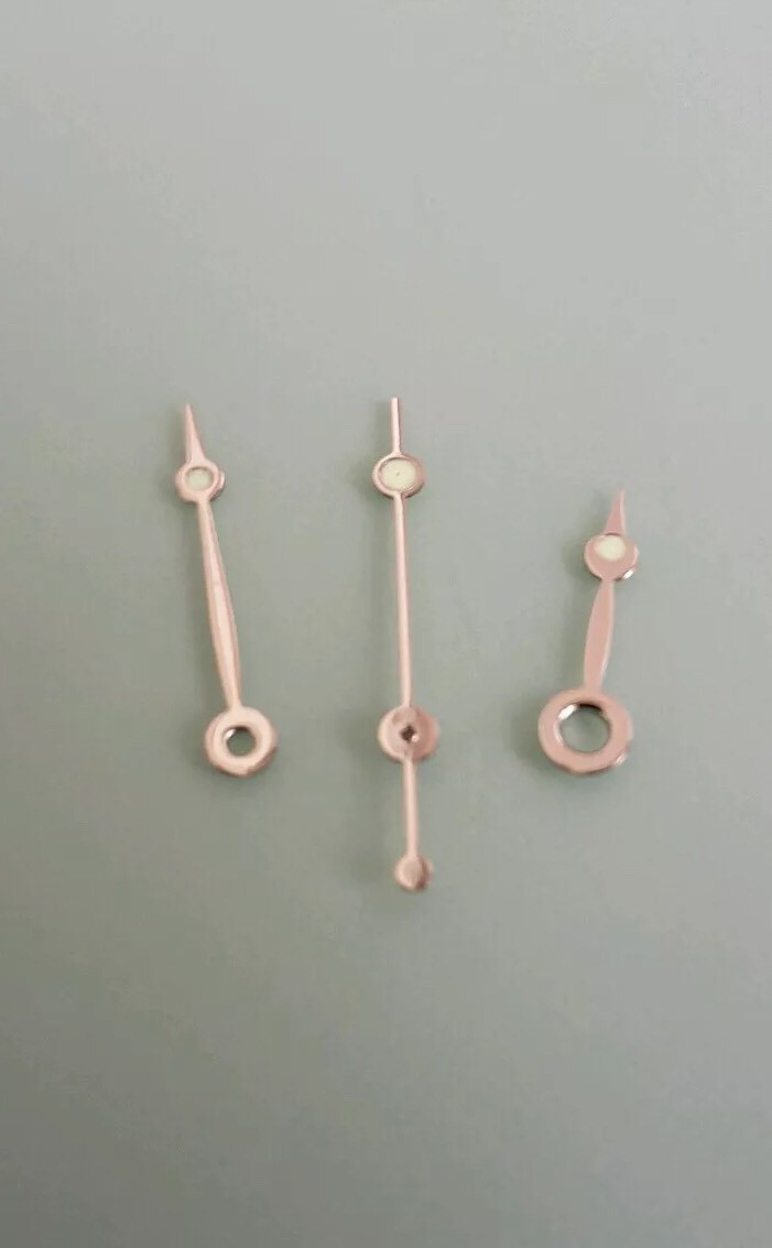 Luminous Silver Colour Watch Hands Set 120/70/20 – Fits Many ETA, Ronda, RLX Etc