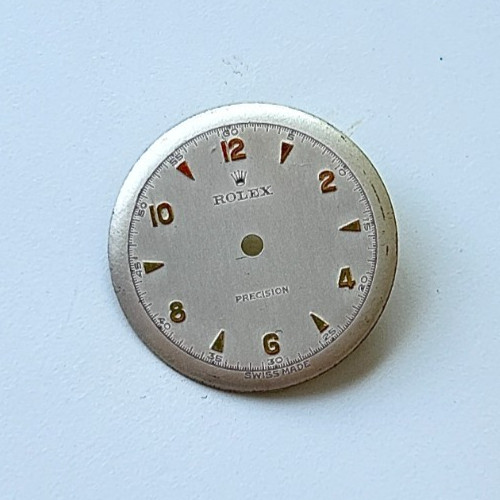 A Vintage Rolex Precision Wristwatch Dial, 1950’s.