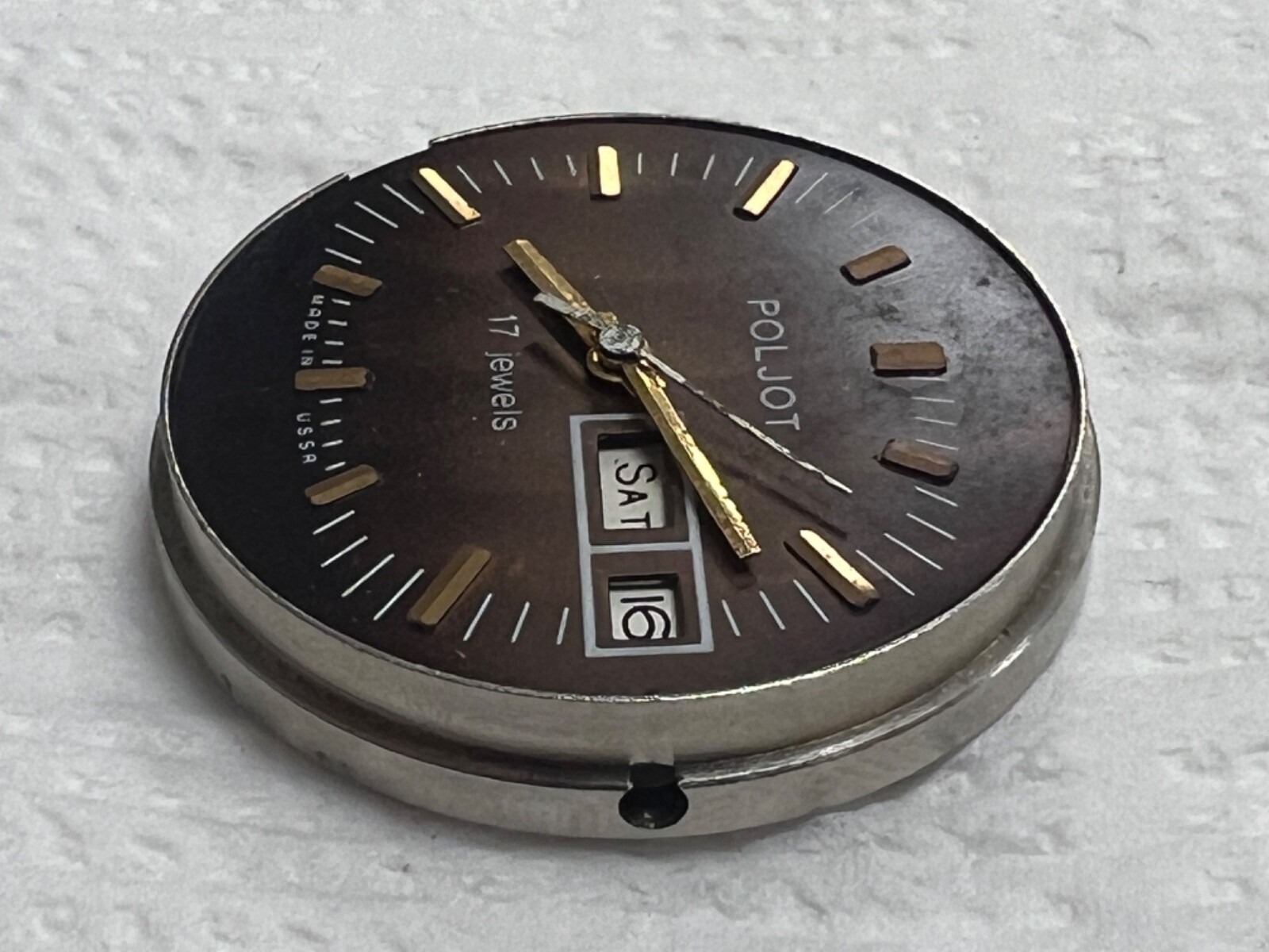 VINTAGE USSR Made POLJOT Watch Movement Cal. 2628.H