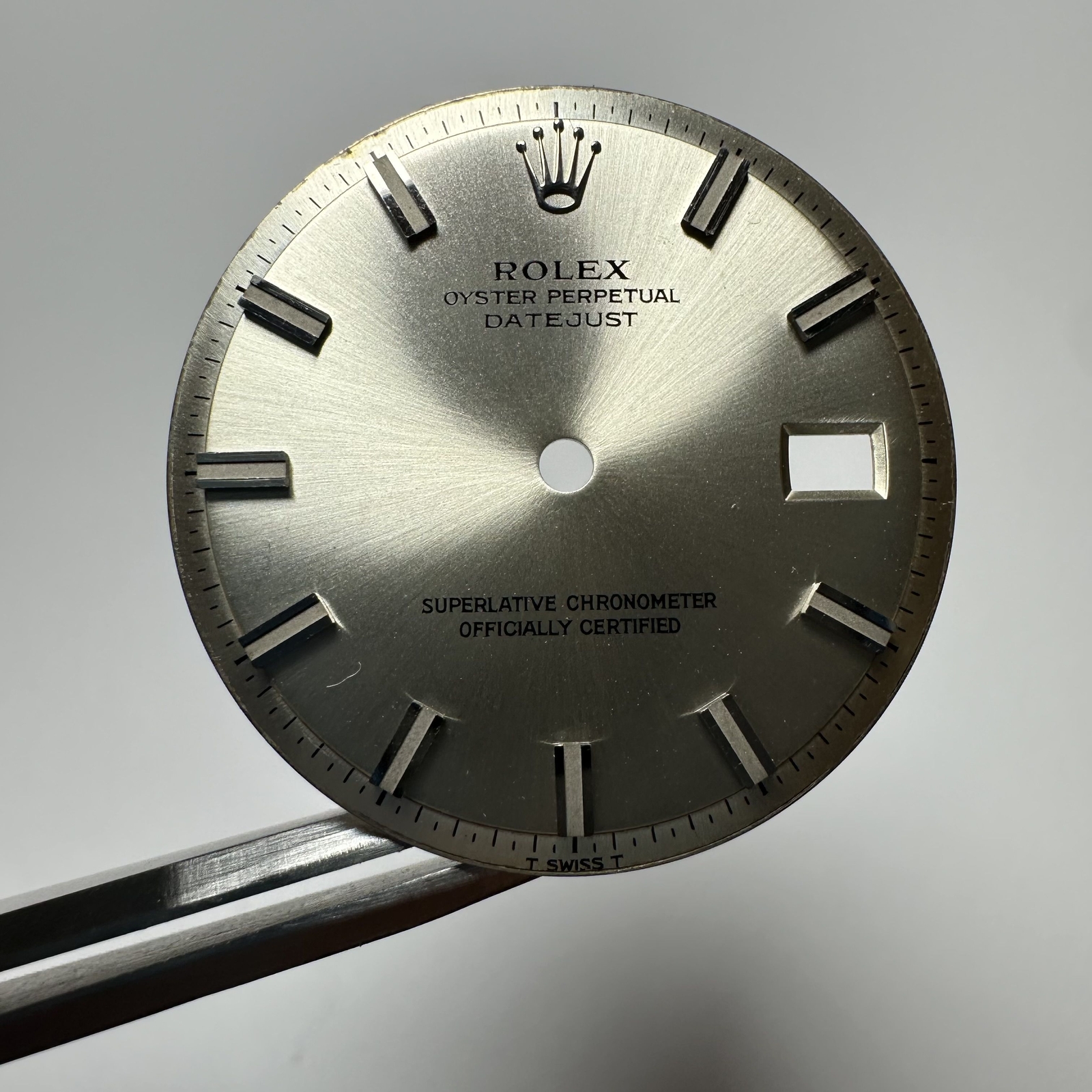 Rolex Datejust Wide Boy 1600 1601 1603 Top Condition Dial Vintage Pie Pan