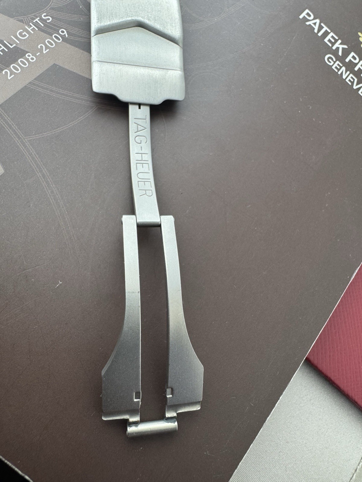 TAG Heuer Watch Folding Buckle 18 mm Stainless Steel Incomplete AUTHENTIC
