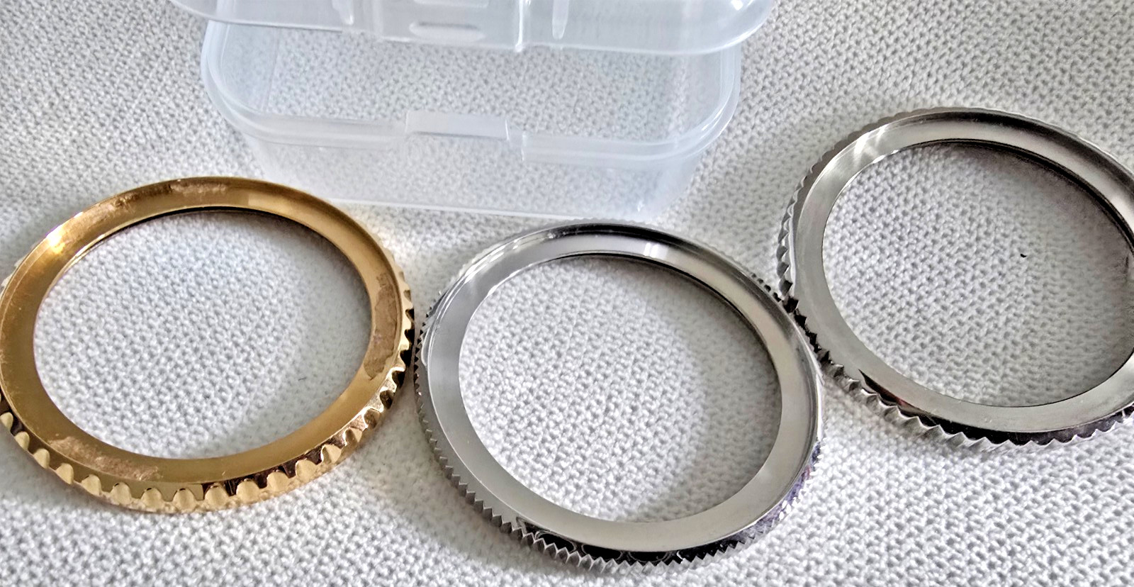 SKX NH Seiko Mod Parts Lot Case & Extras