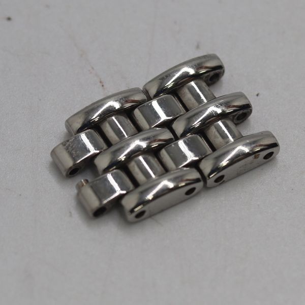 Omega De Ville Bracelet Links 12mm Silver 2 Links