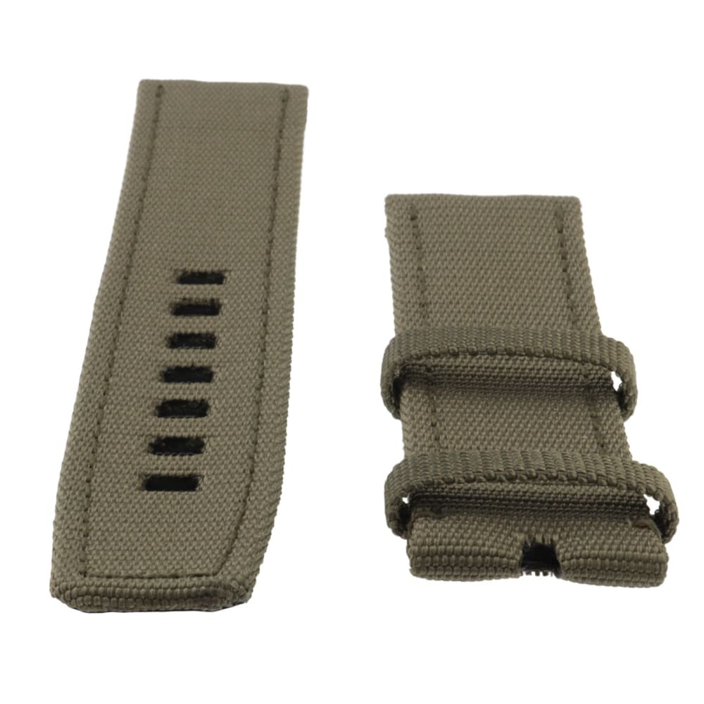 IWC Mens Fabric Strap Brand New Military Green