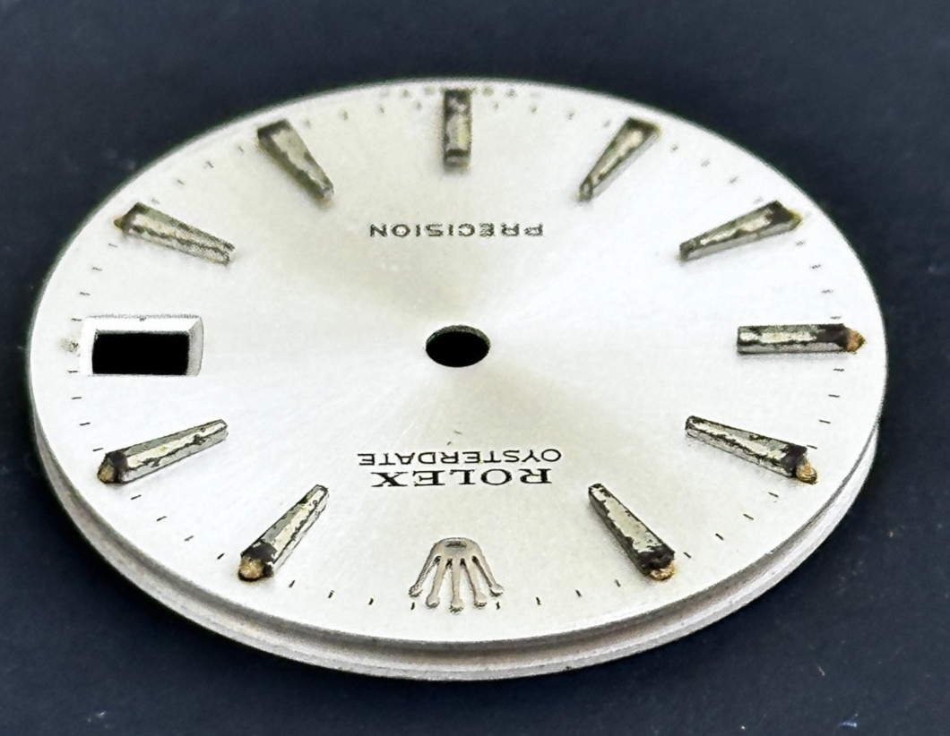 Vintage Rolex Oysterdate Precision Watch Dial For 6466