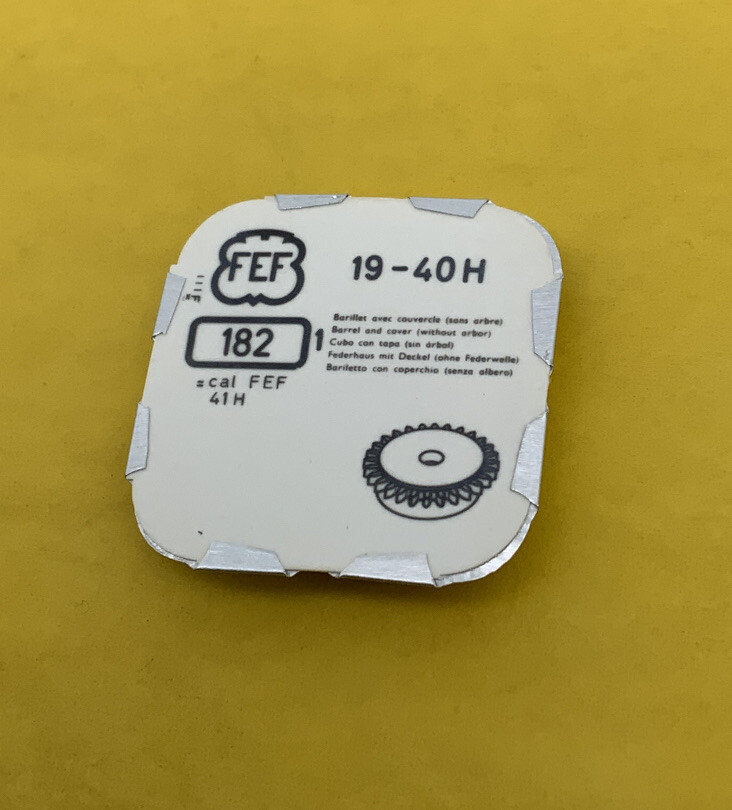 FEF 40H Barrel And Cover. Part 182. New Old Stock. (194)