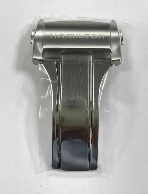 Original Hamilton deployant 20mm Stainless Steel Clasp Buckle Khaki Field Murph