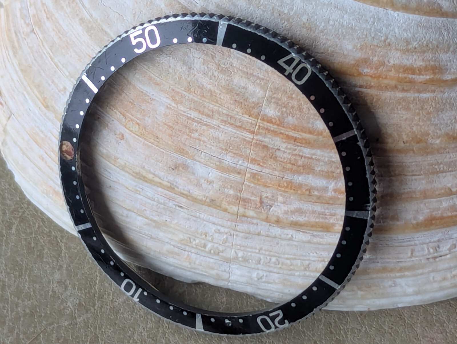 Vintage Early 1960’s 1st Gen Titus Calypsomatic 5913 Diver COUNTDOWN BEZEL ONLY